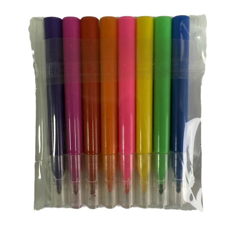 Washable mini watercolor pen manufacturers children's stationery art painting color pen graffiti brush in stock large quantity discount