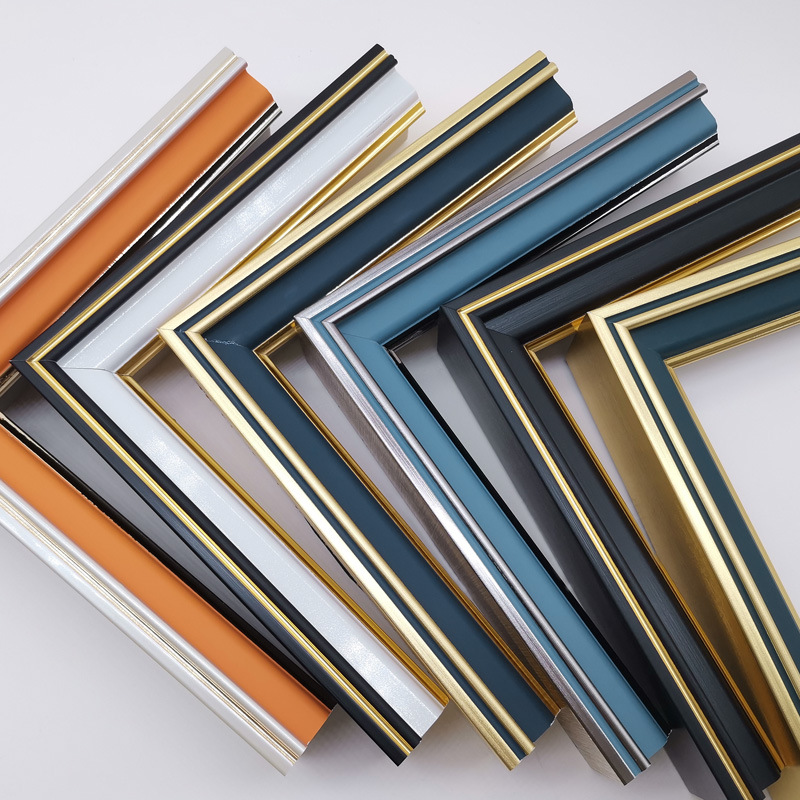 New decorative painting PS line photo frame frame mounting frame bar modern simple corporate culture frame bar 2953