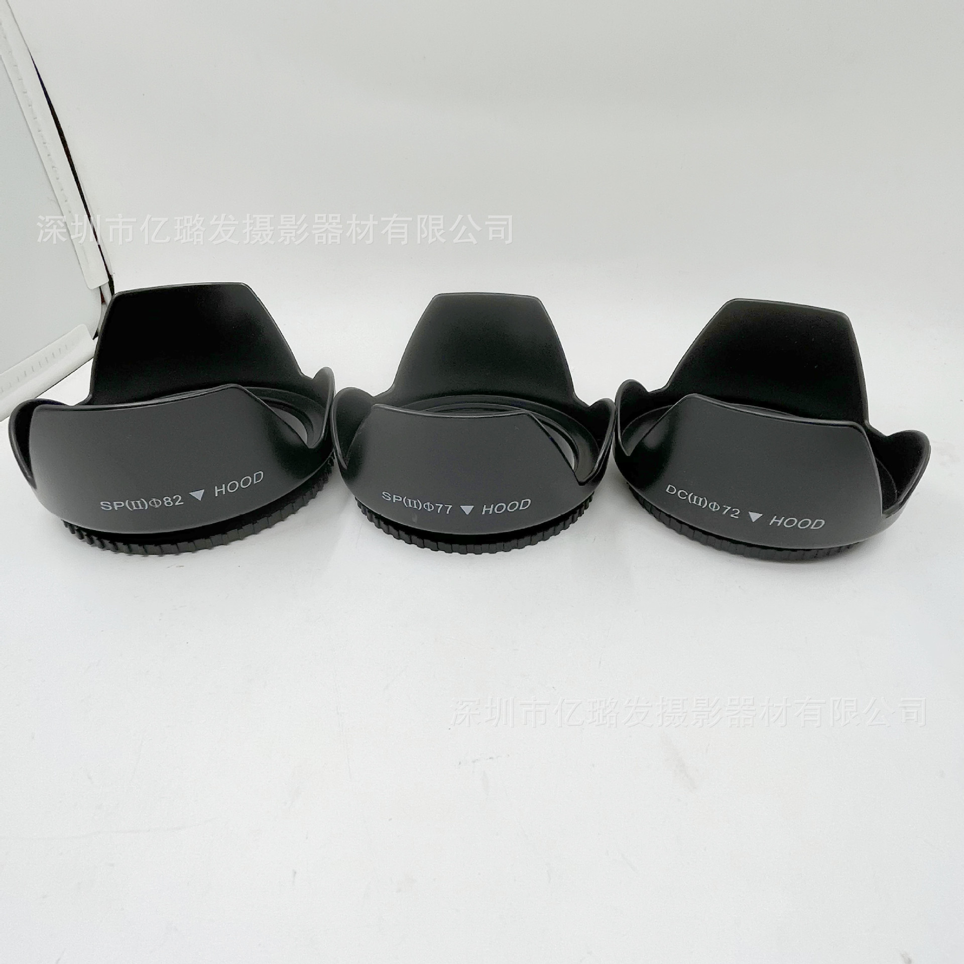 Manufacturer Supplies 49Mm52Mm55Mm58Mm62Mm67Mm72Mm77M Hood Petal Hood Screw Mouth