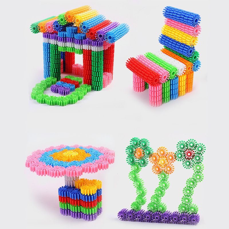 New Gear Building Blocks for Young Children to Assemble Boys and Girls Baby Educational Early Education Assembly and Assembly Desktop Toys