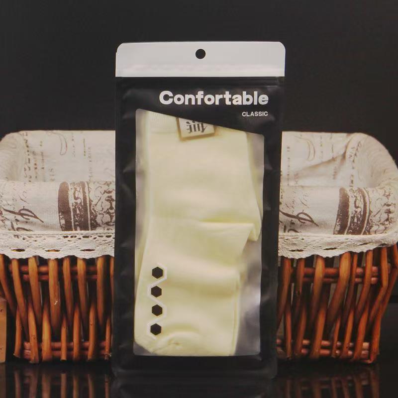 Универсальная упаковка для носок, мужские и женские, ледяной рукав, самозакрывающийся пакет, полупрозрачный, оптовая алюминиевая фольга, в наличии у производителей