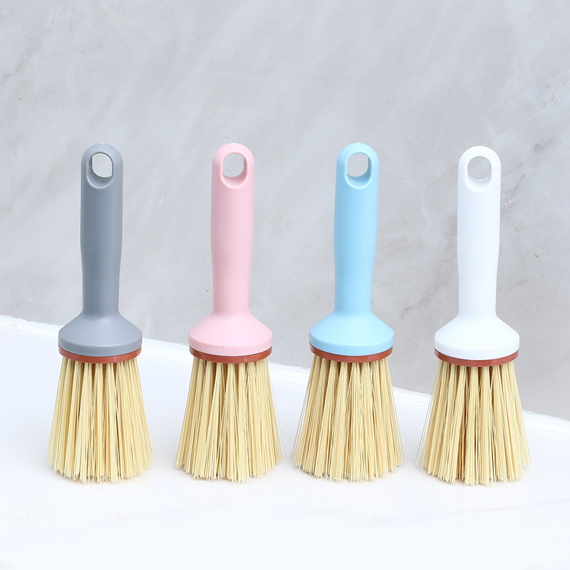 Household Pot Washing Brush, Long-Handled Pot Brush, Lazy Kitchen Pot Scrubber, Dishwashing, Stain Removal, Cleaning Brush That Doesn'T Damage Pots