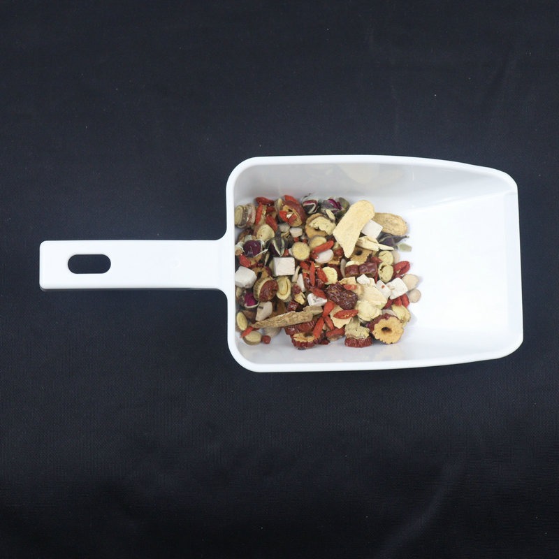 White Plastic Ice Shovel Milk Tea Shop Dessert Shop Plastic Ice Shovel Multi-Functional Household Kitchen Tool Summer Ice Cube Shovel