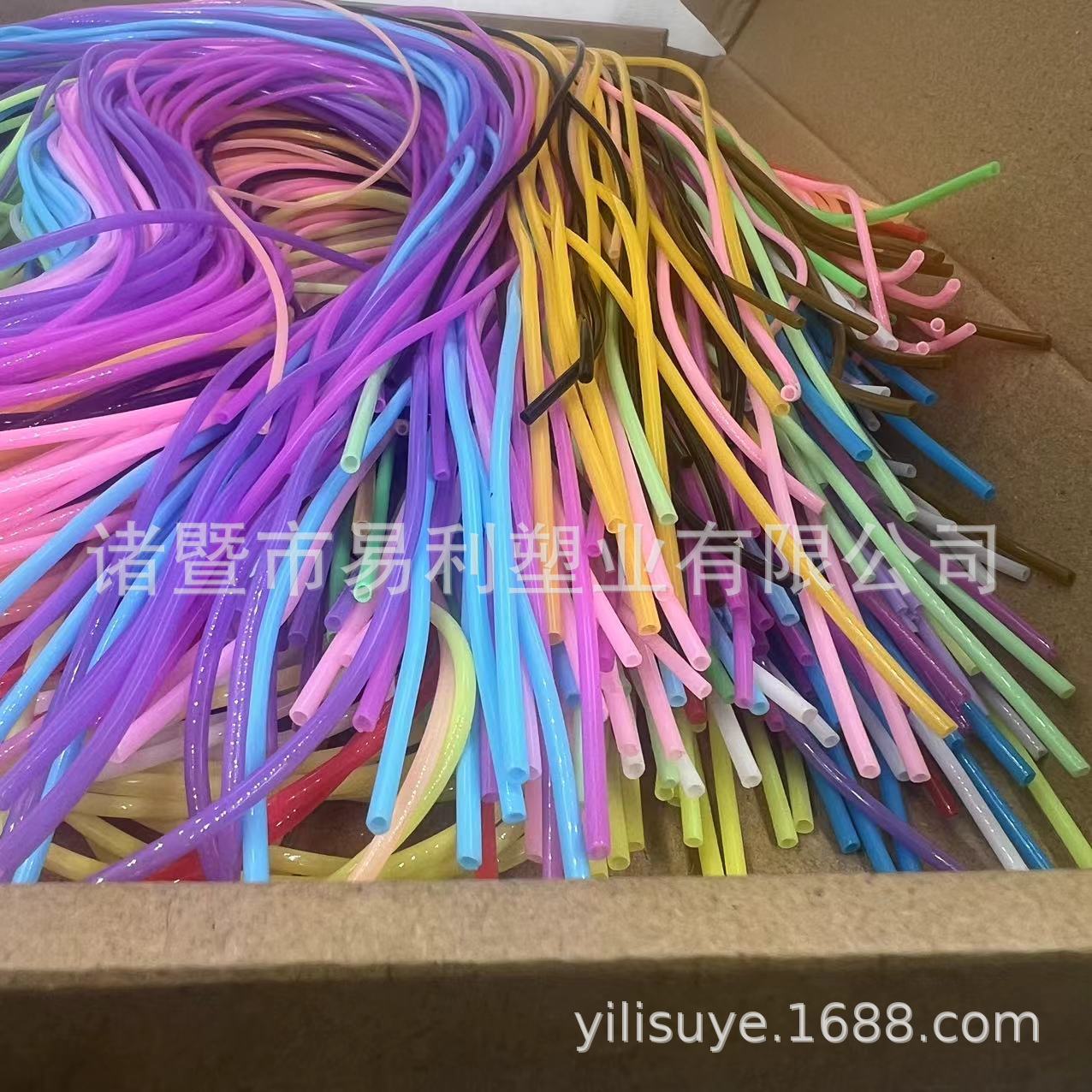 Cross-border e-commerce Amazon best selling color environmental protection 1.8MM plastic braided rope (tube) 200 carton
