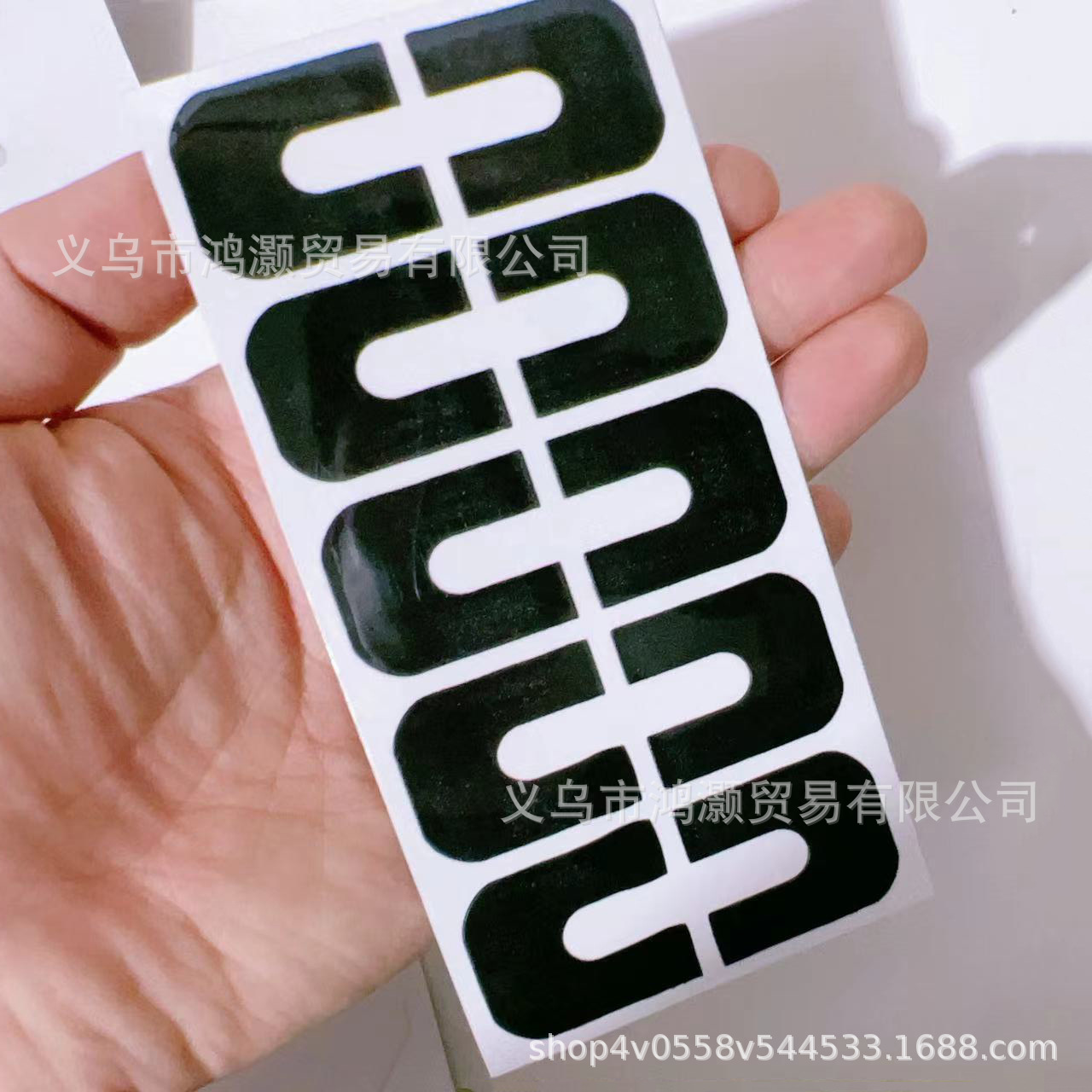 nail stickers anti-nail oil overflow nail U-shaped stickers anti-overflow adhesive stickers nail anti-overflow stickers beauty