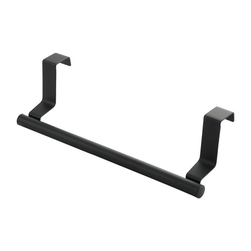 In-Stock 430 Stainless Steel Towel Rack, No-Drill Towel Bar, Bathroom Single Rod Towel Rack, Cabinet Storage Rack