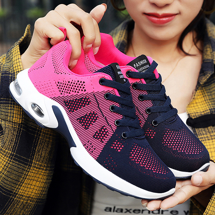 Cross-Border Women's Shoes, New Autumn Models, Export Women's Shoes, Large Size Running Shoes, Air Cushion Shoes, Casual Sports Shoes for Women