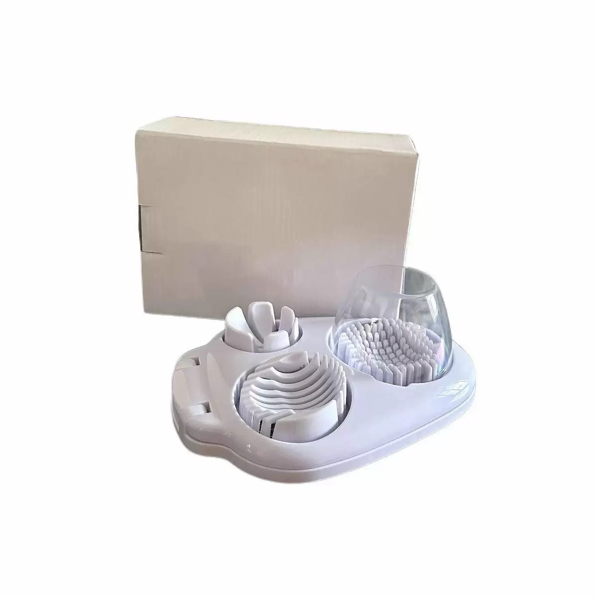 Cross-Border Hot-Selling Multifunctional Three-In-One Egg Slicer Household Egg Cutting Tool Egg Slicer Fancy Egg Slicer