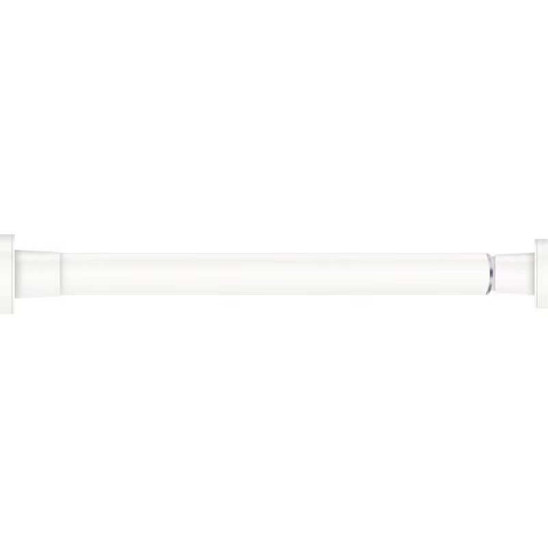 No-Drill Telescopic Rod Bathroom Curtain Rod, Bathroom Shower Curtain Rod, Nail-Free Clothes Drying Rod, Support Rod, Extendable Rod, Clothes Hanging Rod