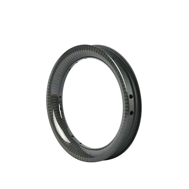 Carbon Fiber Wheelset for Sliding Scooter 12inch Ultralight Double Layer Carbon Fiber Circle Buggy Bike Rims
