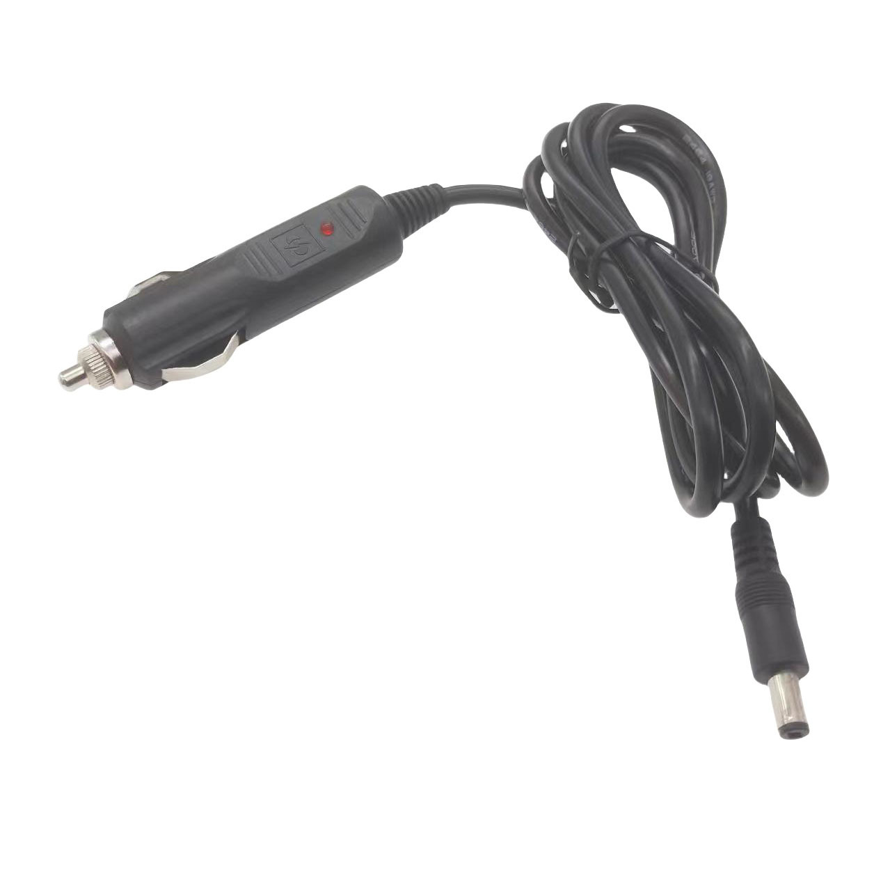 12V10A Car Cigarette Lighter Car Charger to Dc5.5*2.1Mm2.1 Socket Speaker Refrigerator Bold Power Supply Cable