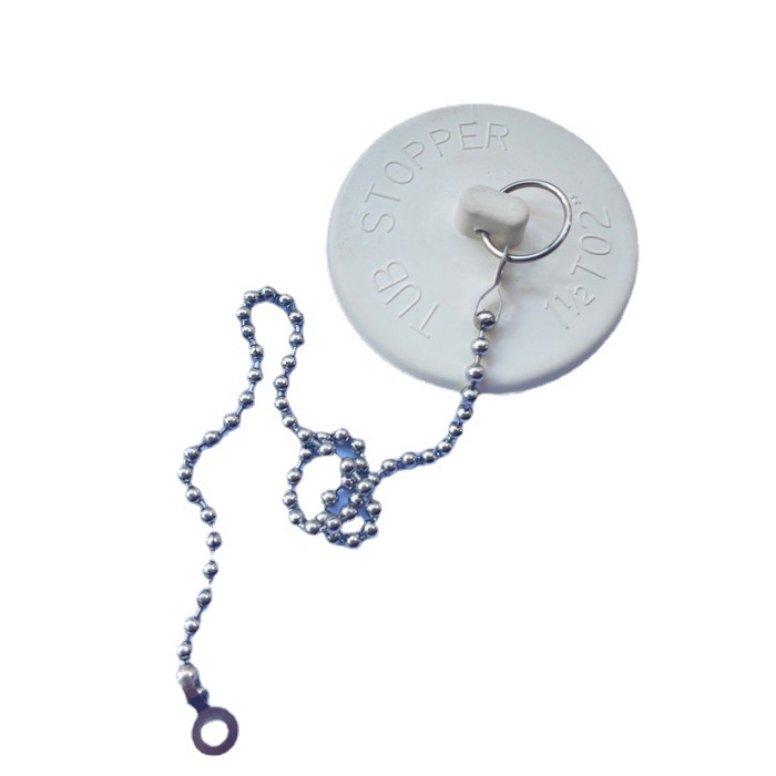 Sink plug with bead chain sink cover kitchen sink leaking plug rubber basket sink