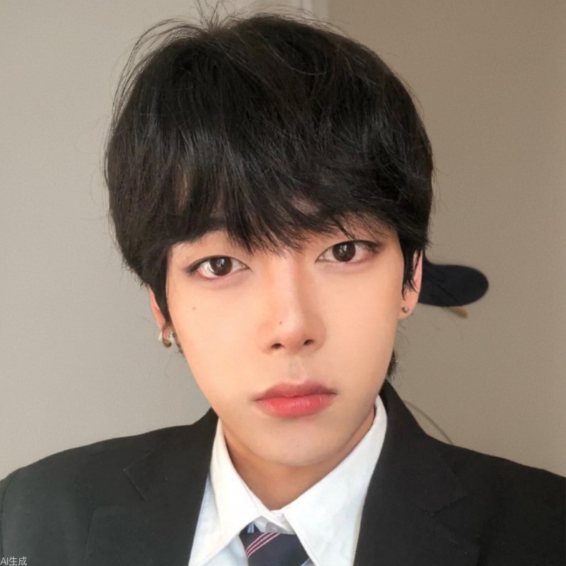 Парик мужской короткие волосы корейский стиль аккуратные челки для студентов пушистый повседневный полный головной убор оптовая продажа