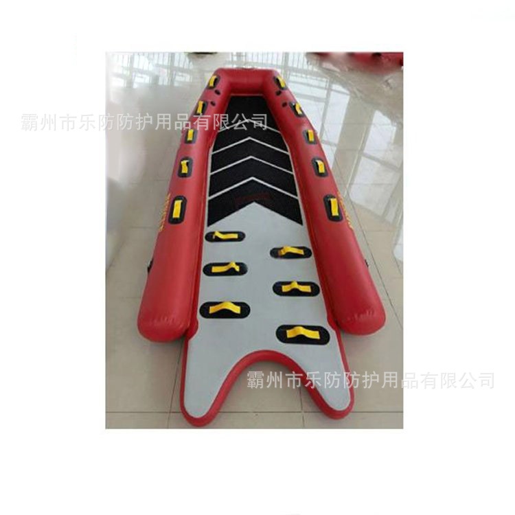 Ice Rescue Sled Board Inflatable Ice Sliding Life-Saving Board Fire Rescue Ice and Water Dual-Purpose Rubber Raft