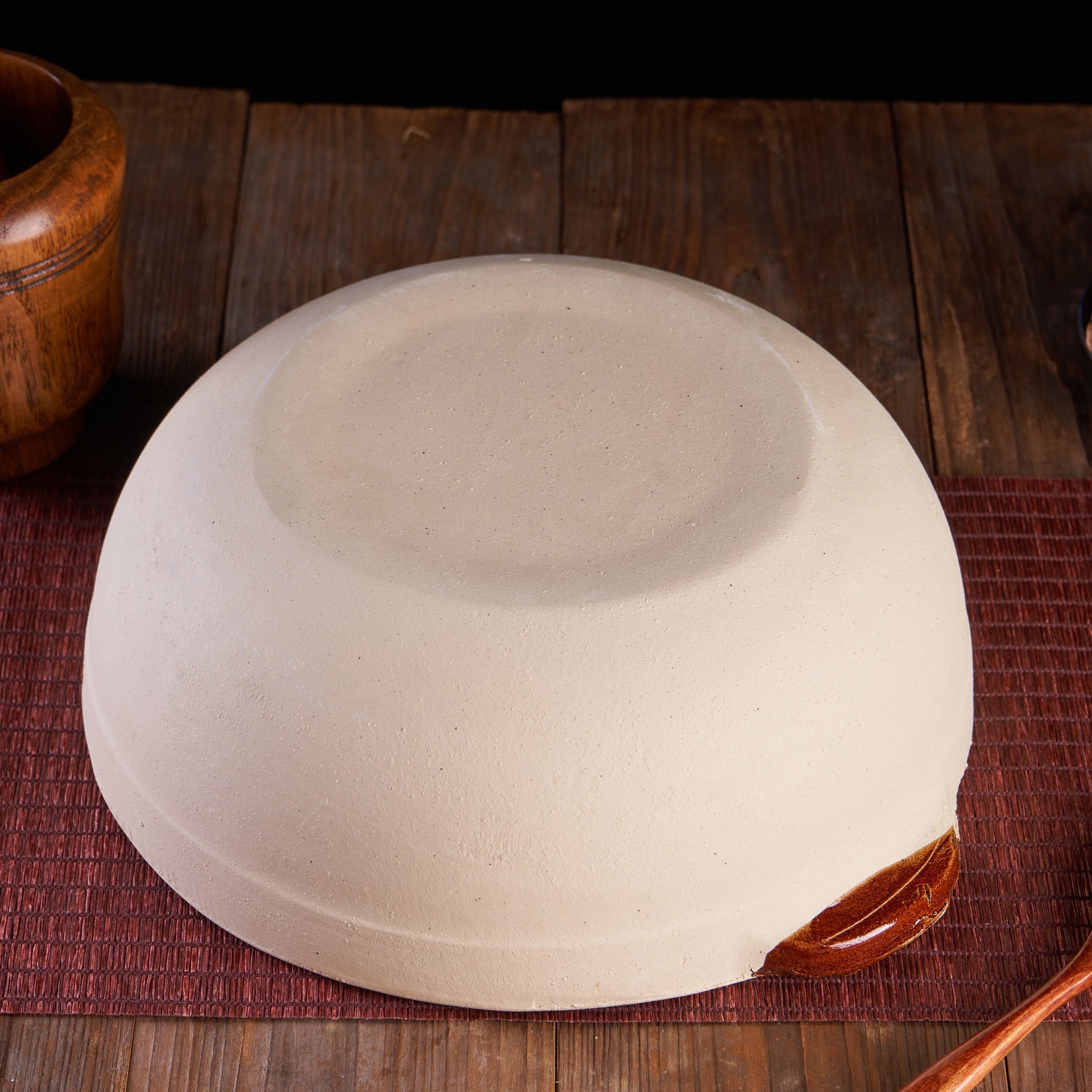 Take-out casserole wholesale open flame disposable casserole abalone juice rice pot rice pot four yuan five small casserole soil casserole