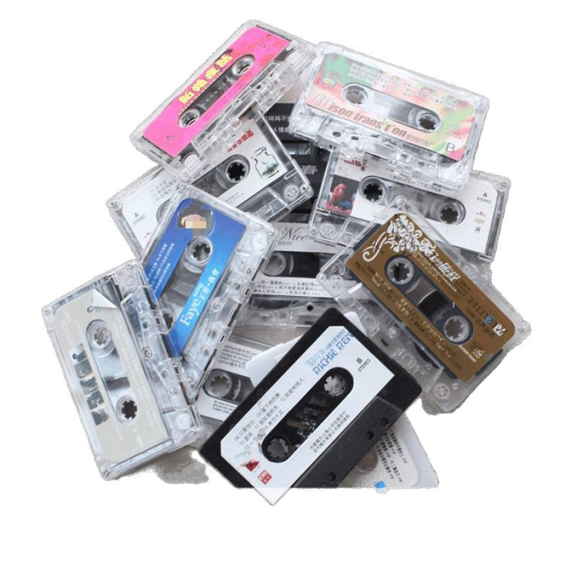 Wall Decoration Bar Wall Taibao Laomai Unpackaged Recording Retro Nostalgic Cassette Hotel Tape Background Tape