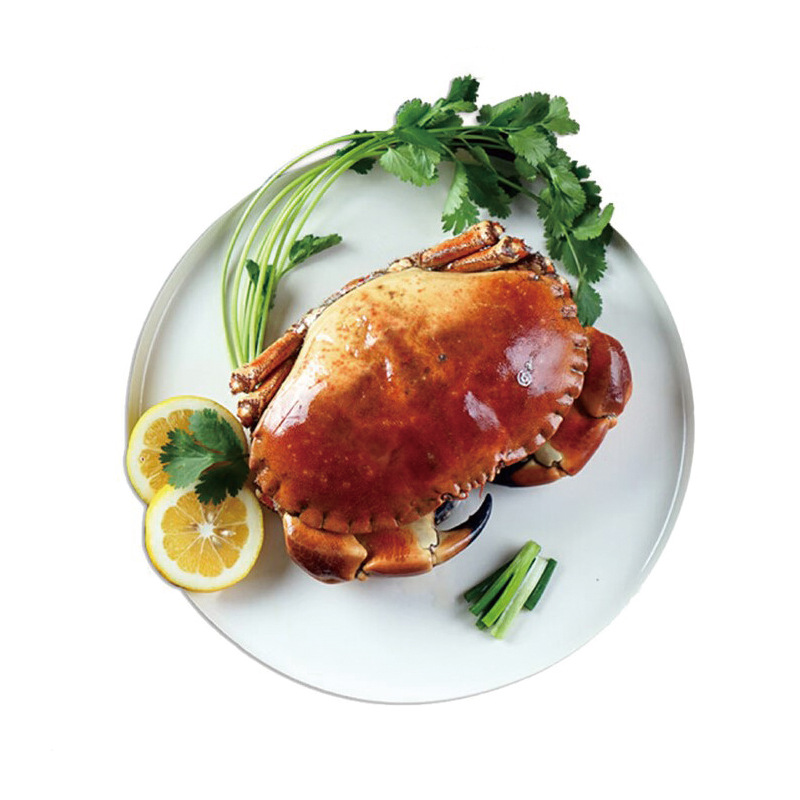 Extra Large Bread Crab with Yellow Paste, Fresh Sea-Caught Cooked Frozen Large Crab, Sea Crab, Golden Crab, Seafood and Aquatic Products Wholesale