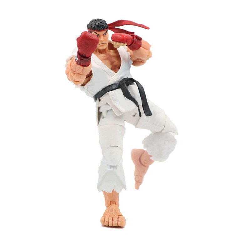 Классическая фигурка NECA Street Fighter белый дракон 7 дюймов, ручная работа, модель для коллекции