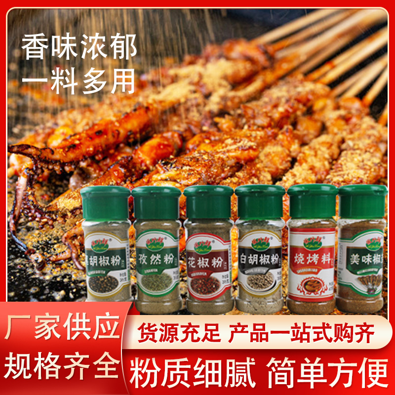 Индивидуальные ингредиенты для барбекю в бутылках, приправы для жареной рыбы, домашняя смесь для жарки, небольшие бутылки с приправами для барбекю