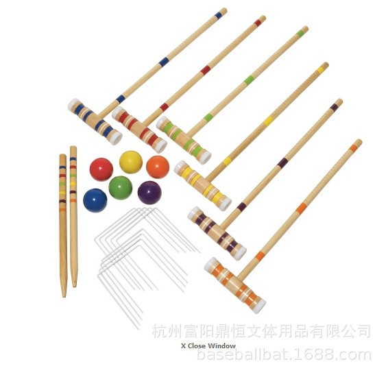 Крокет для 6 игроков, только для экспорта, оптовая продажа