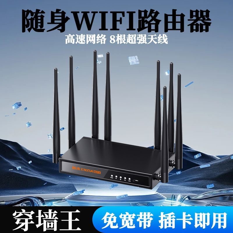 Wireless Router Home Gigabit Wifi Student Dormitory Home Small Apartment Coverage E-Sports Grade Router