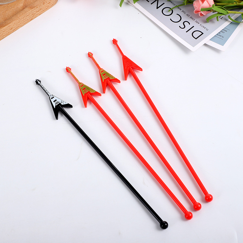 Acrylic Mixing Stick Disposable Sealed Cup Stirring Stick Plastic Pla Cocktail