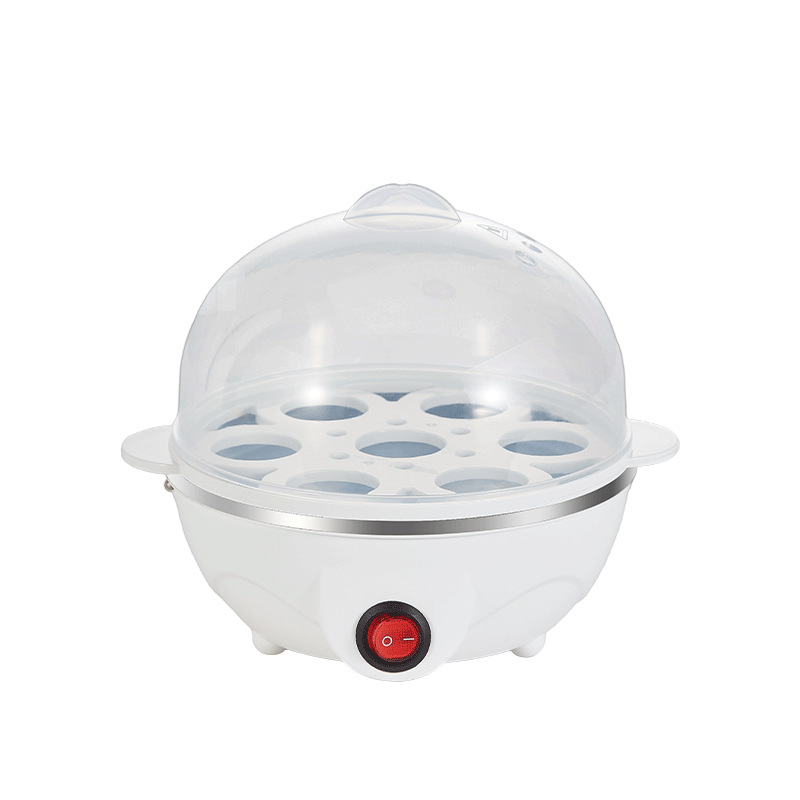 Multifunctional Egg Boiler Egg Steamer Anti-dry Burning Automatic Power-off Household Small 1-person Steaming Egg Custard Egg Boiling Machine Early