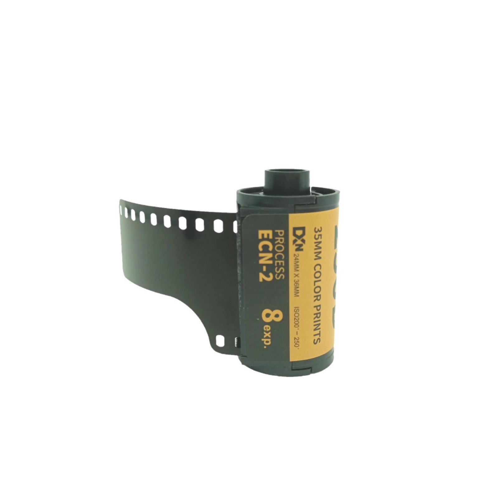 8 Sheets of 135 Film Rolls, Simple 35mm Film Practice Film, Gift Waterproof Camera Ecn2 Flushing Colorful