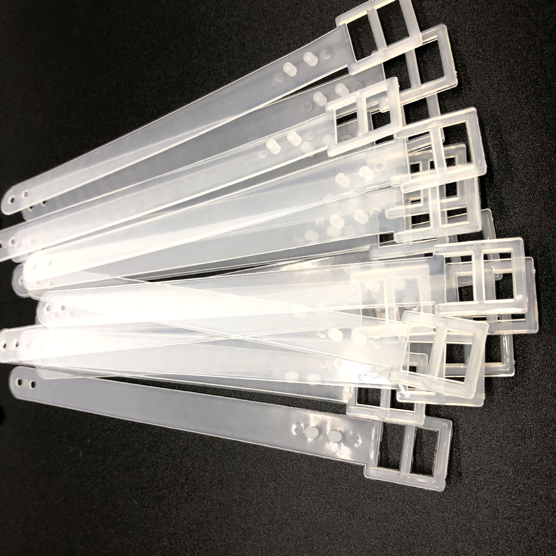 PE lanyard plastic luggage tag belt manufacturers supply luggage tag belt luggage tag belt hanging belt spot