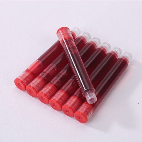 Source Factory Direct Sales Wholesale Fountain Pen Ink Bag 3.4mm Diameter Universal Ink Color Optional Can Be Refilled with Ink