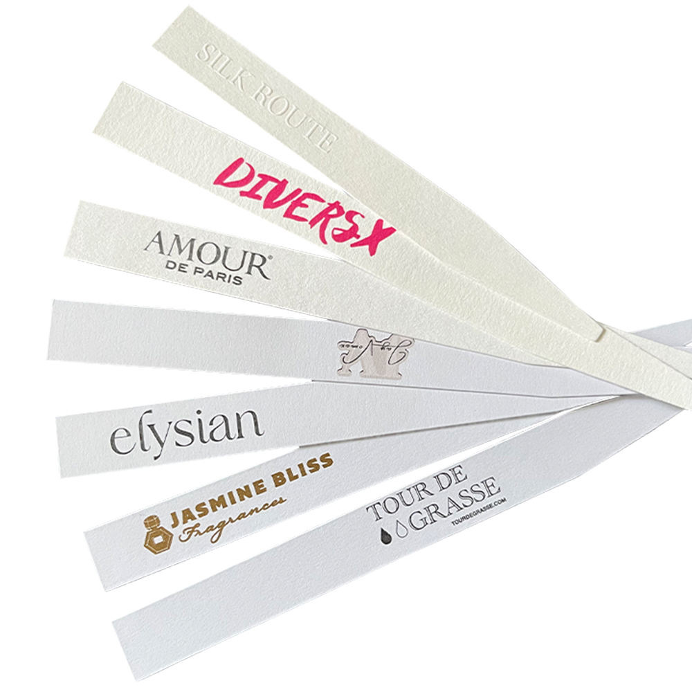 Кастомизированная бумага для ароматов, бумага для тестирования духов, тестовая карточка для духов, бумага для идентификации эфирных масел, бумага для диффузоров ароматов, бумага для удержания аромата