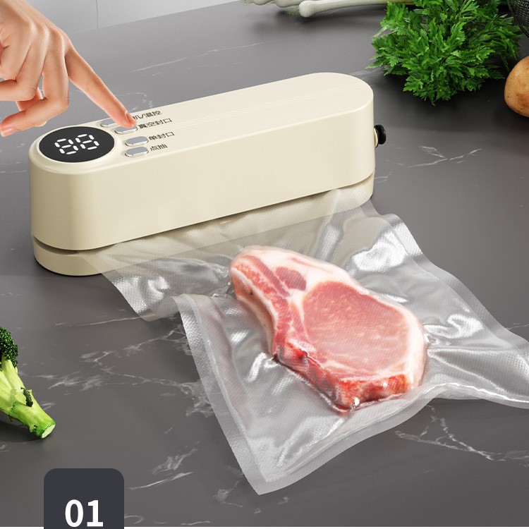 Small Sealing Machine Cross-Border Mini Sealing Machine Vacuum Machine Kitchen Food Sealing Insurance Machine Live Broadcast Foreign Trade Special