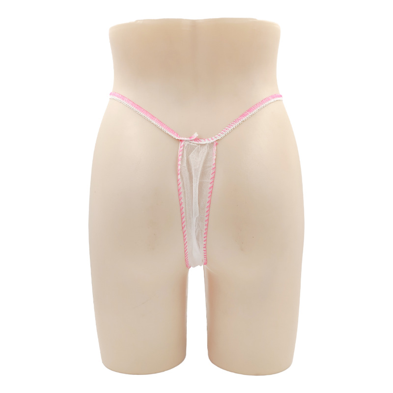 Disposable Thong Non-Woven Underwear Beauty Salon Disposable Breathable Sauna Disposable Women's Underwear Shorts Travel