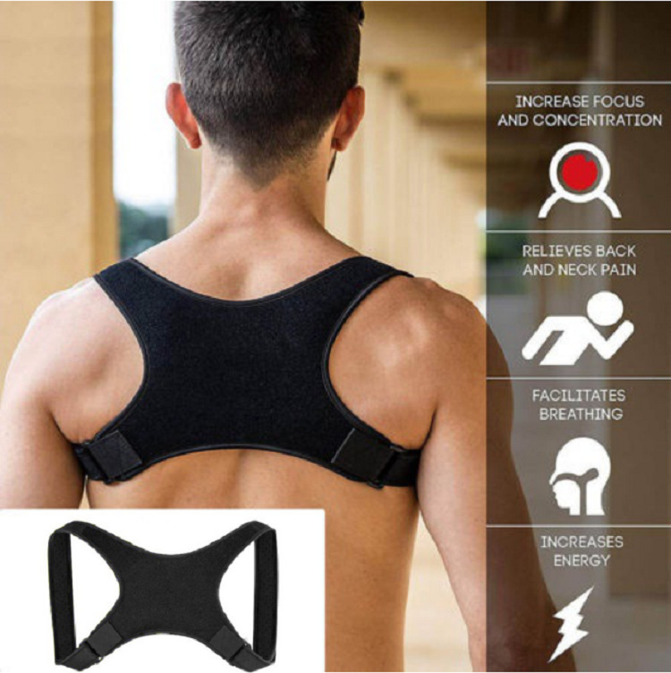 Adult Corrector Fixed Belt Hunchback Correction Belt Men and Women Back Posture Correction Postpartum Chest Expansion Amazon Wholesale