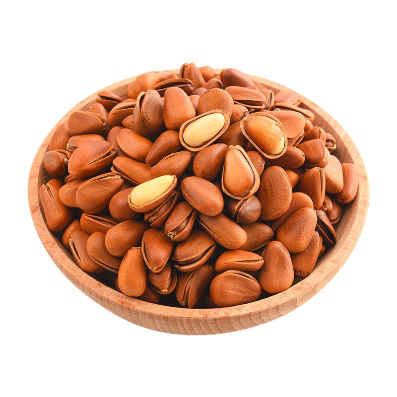 500g Canned New Arrival Northeast Pine Nuts Net Content Huashan Pine Nuts Edible Agricultural Products at Room Temperature
