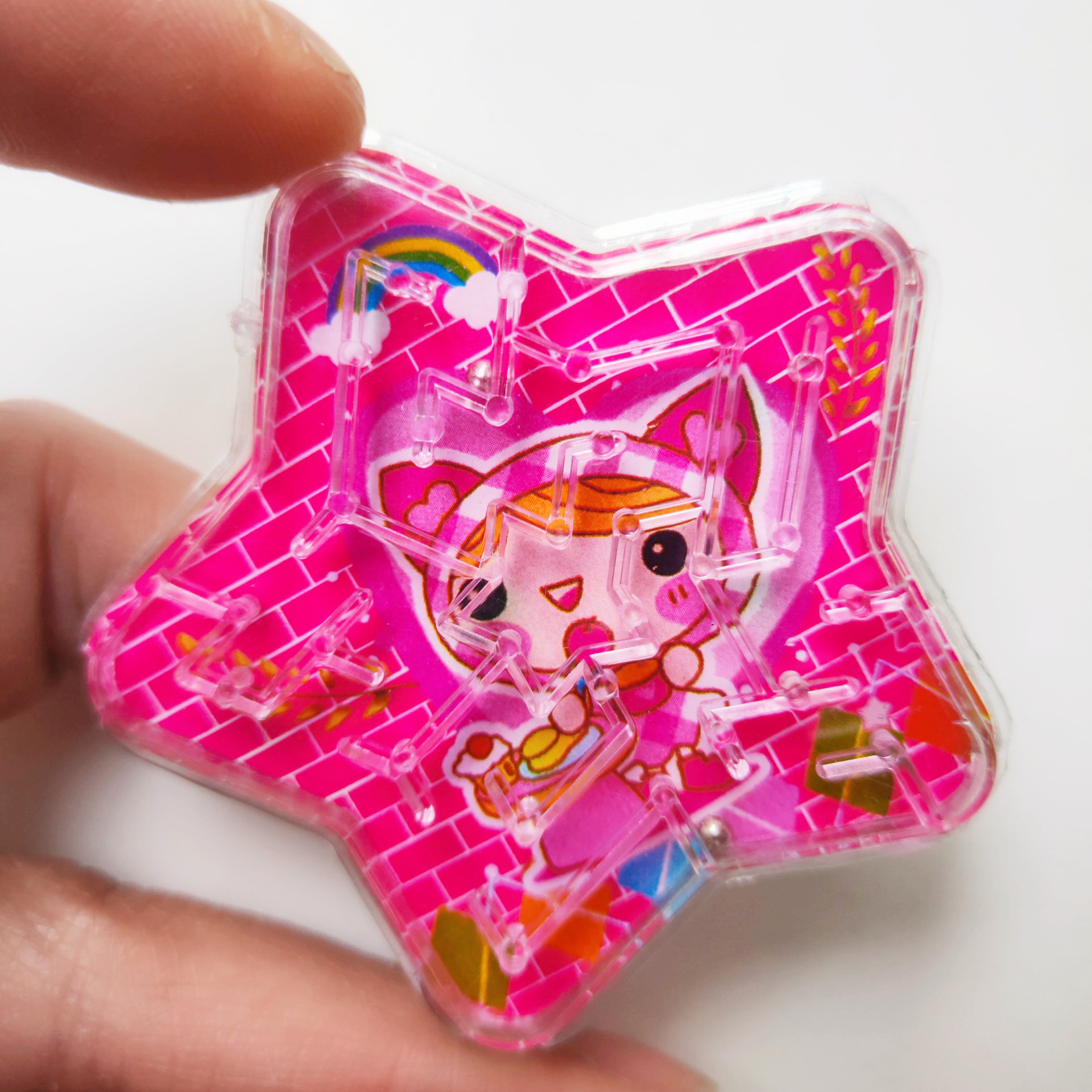 Bead Maze Training Educational Toys Plastic Maze Small Toys Rolling Ball Kindergarten Reward Gadgets