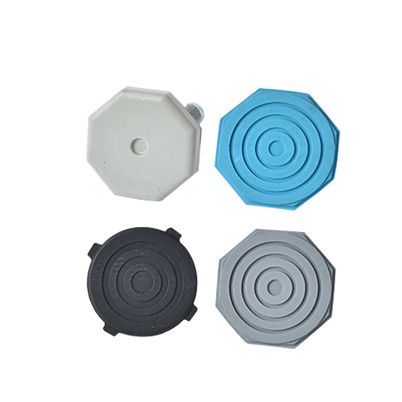 Wholesale high damping rubber products high hardness rubber products drum washing machine fixed foot pad adjustable foot