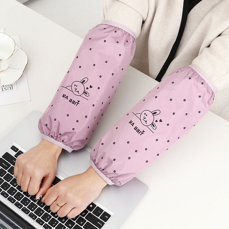 Work and Cooking New Style Sleeve Sleeve Sleeve Women's Autumn and Winter Waterproof Oil-proof Sleeve Men's Kitchen Dirty-proof Sleeve