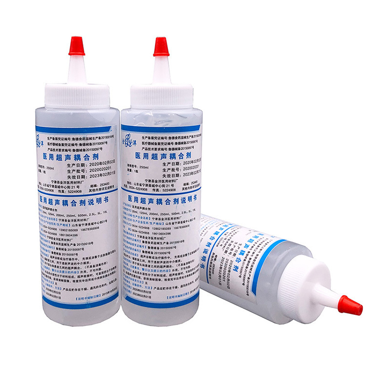 250g ultrasonic coupling agent fetal heart detection B ultrasound coupling agent beauty salon pregnant women coupling agent 60 bottles a bag Mail