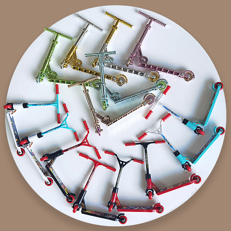 Популярный искусственный мини скутер на пальцах, игрушка для детей