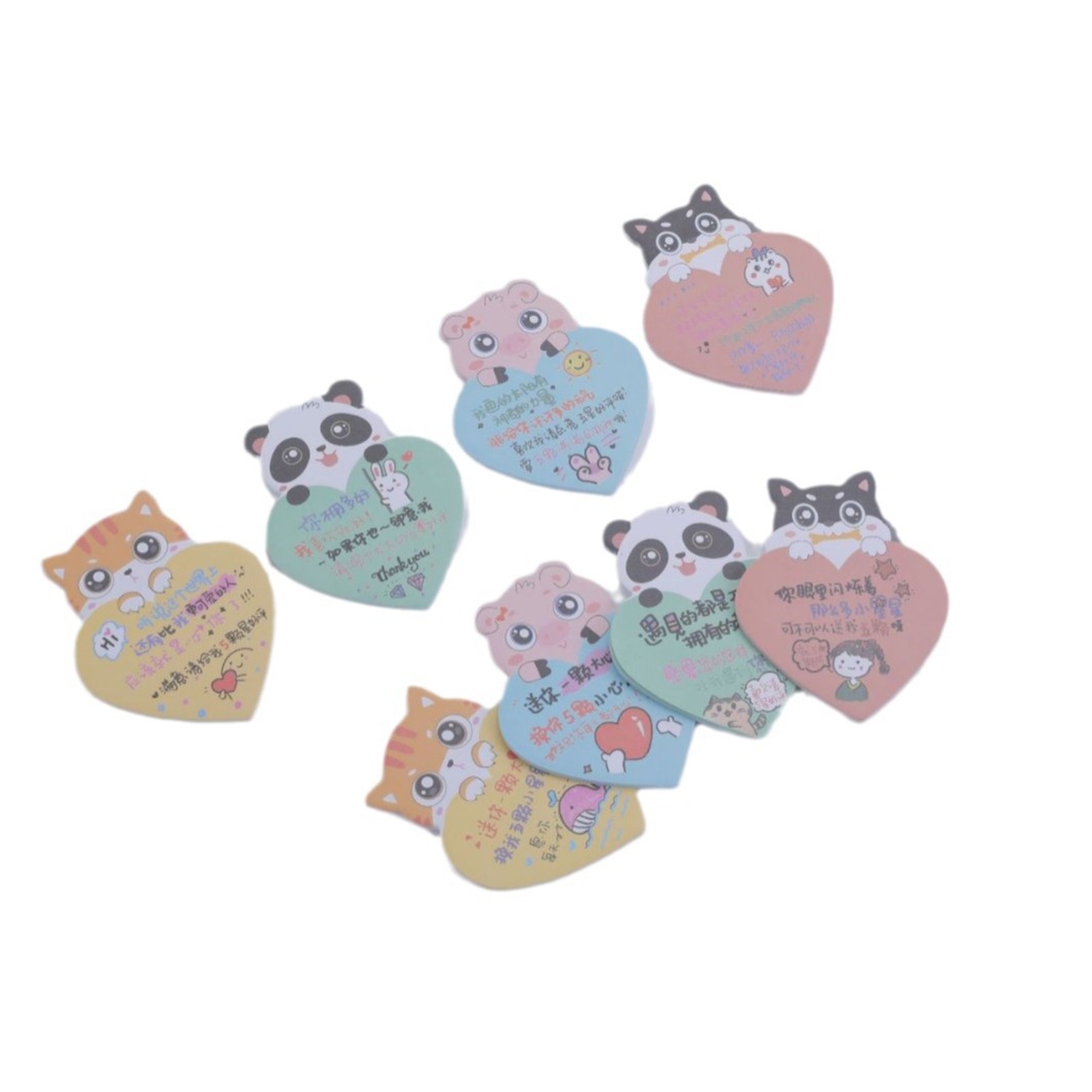 Transparent Post-it Cartoon Wholesale Cute Post-it Notes Ins Wind Post-it Notes Custom Wrong Post-it Notes Index Stickers