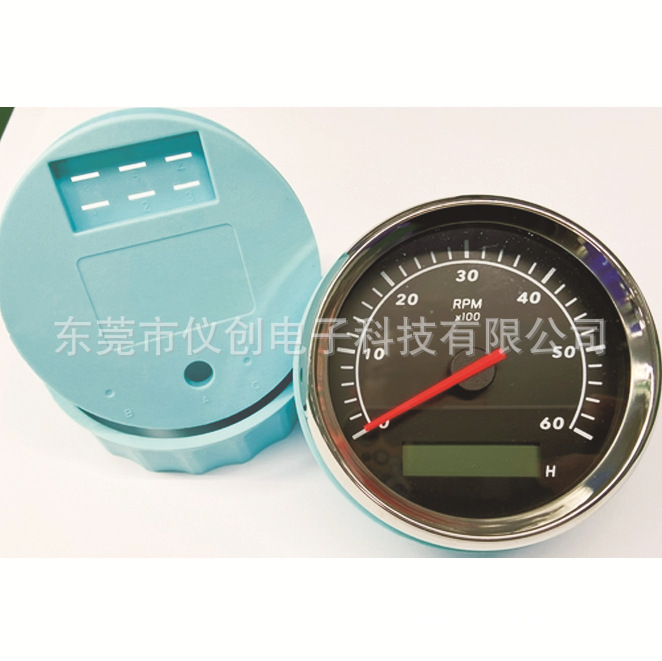 Eccw85Mm Threaded Modified Vehicle Engineering Vehicle Car Rv Pulse Speedometer 120Km/H Setting K Value