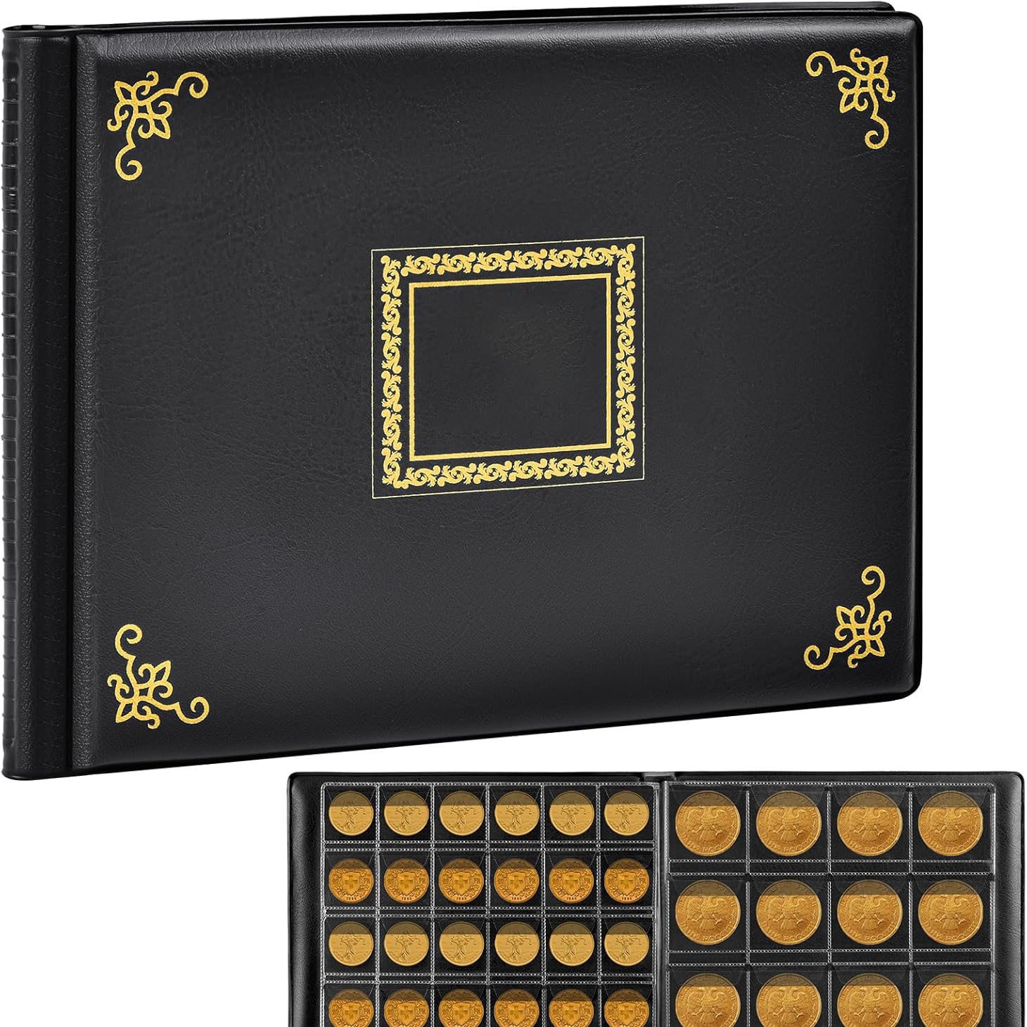 Прямая поставка от производителя, книга для коллекции монет на 240/300/312 мест