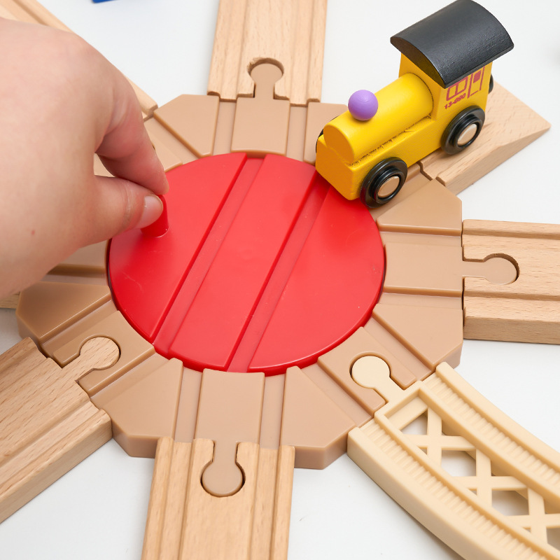 Wooden Thomas Train Bulk Track Accessories Curved Track Series Track Scene Educational Toys