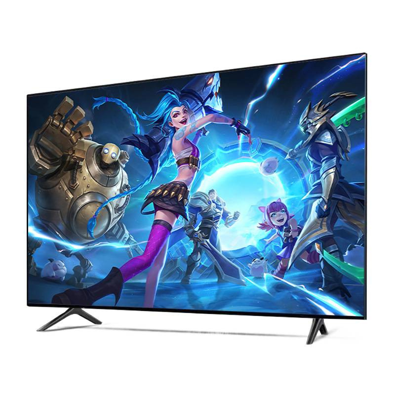 New Frameless Tv 55657585100inch Lcd High-Definition Smart Network Voice-Controlled Large Screen