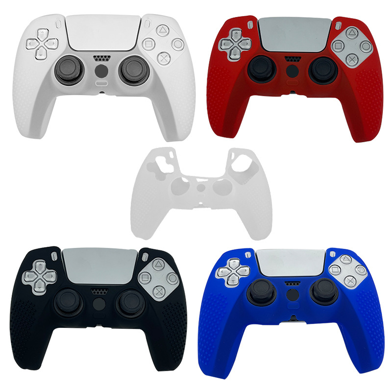 Силиконовый чехол для PS5 с точками, защитный чехол для игрового контроллера PS5, высокое качество