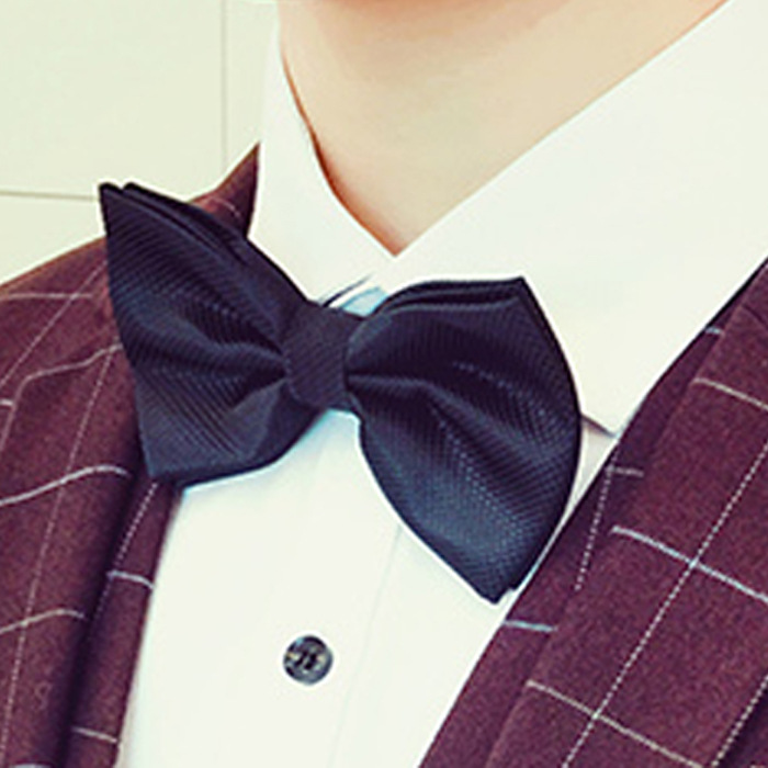 Мужской деловой галстук, свадебный галстук, стиль Британского корейца