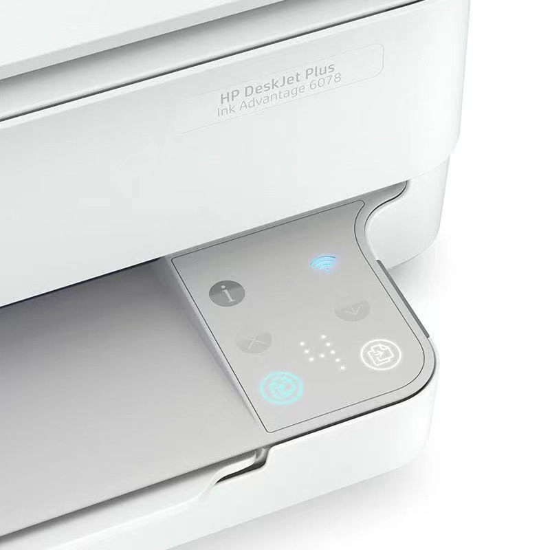 HP HP6078 Office Home Wireless Printer Copy and Scan All-in-one Colorful Photo A4 Student Office