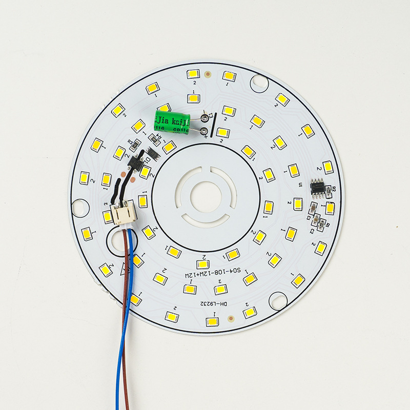 In stock wholesale drive-free led lamp board 220V3W6W24W round lamp chandelier transformation patch ceiling lamp wick