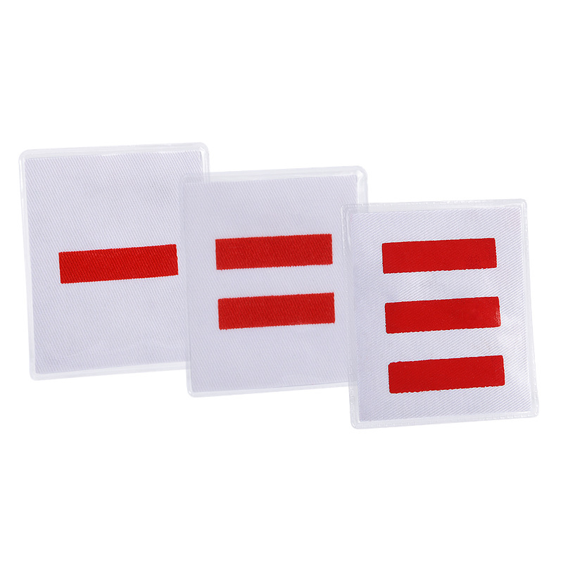 Cadet Team One Stripe Two Stripes Three Stripes Youth Team Cotton Armband Primary School Student Pvc Logo Pin Armband